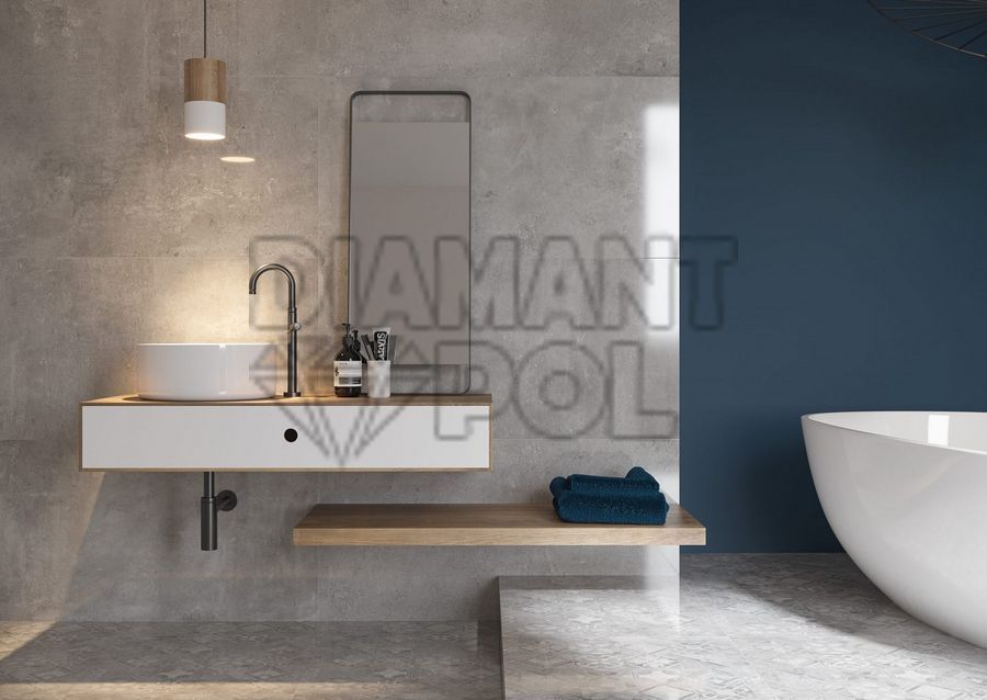 Плитка керамогранитная Silver Softcement Cerrad 597 x 597 x 8 39943 фото, характеристики, купить