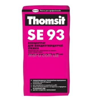 Thomsit SE 93 быстросохнущая стяжка