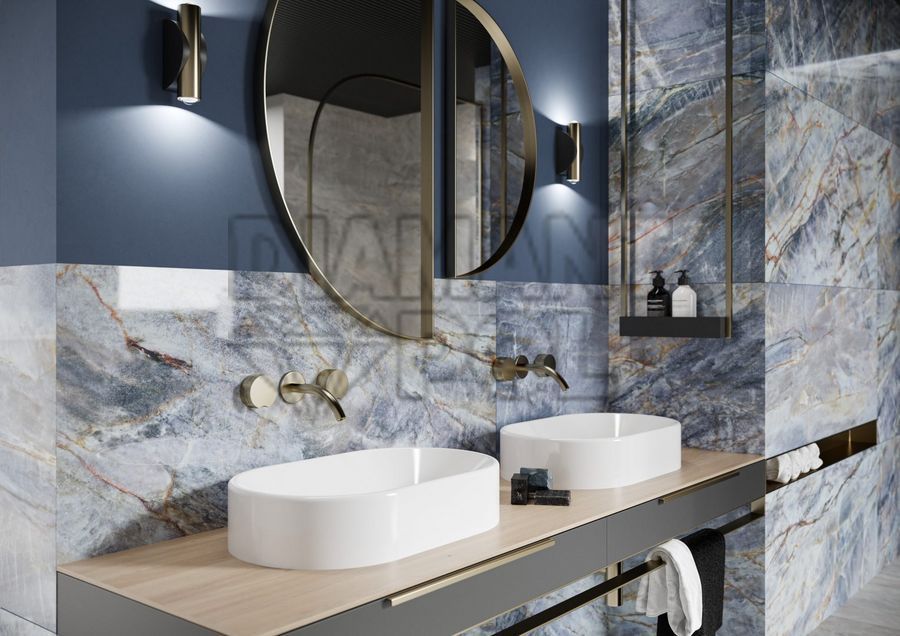 Плитка керамогранітна Blue Brazilian Quarzite Cerrad 2797 x 1197 x 6 39251 фото, характеристики, купити