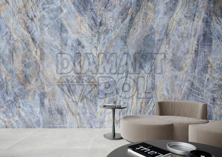Плитка керамогранітна Blue Brazilian Quarzite Cerrad 2797 x 1197 x 6 39251 фото, характеристики, купити