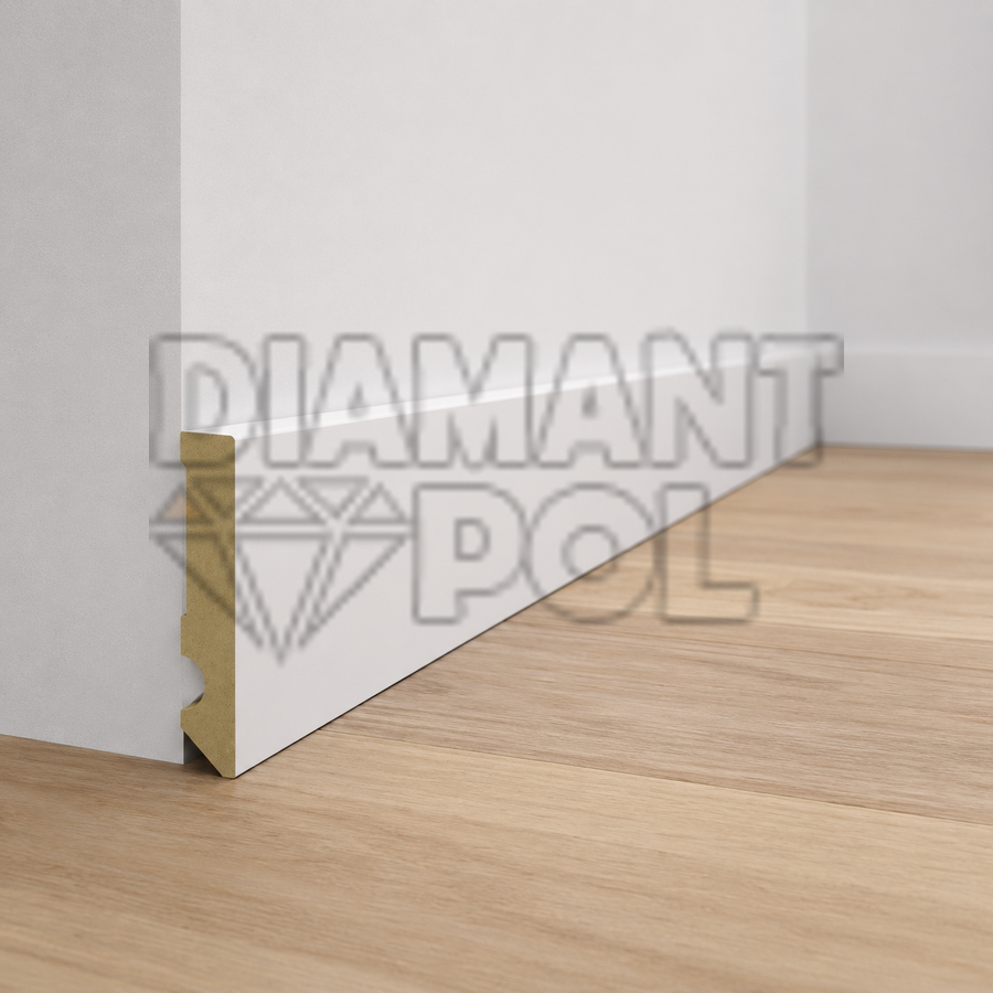 Плинтус Classen Basic Pure+ Promo Белый 70 мм 62337 фото, характеристики, купить