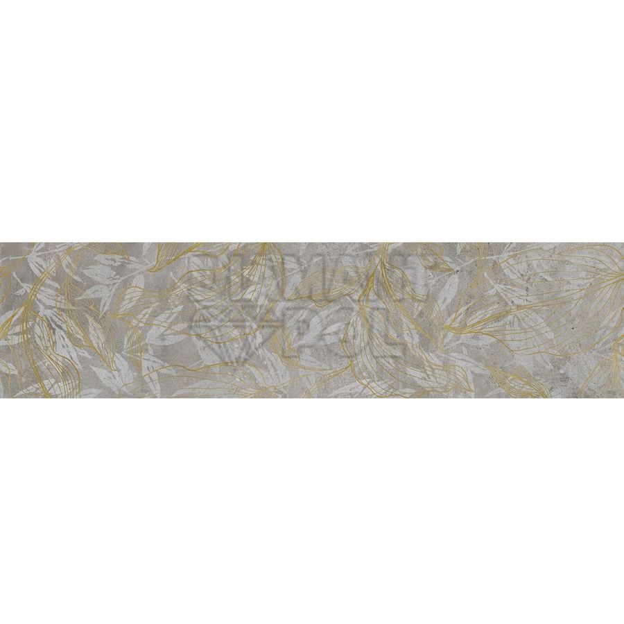 Плитка керамогранитная Silver Dekor Flower Softcement Cerrad 1197 x 297 x 8 полир.
