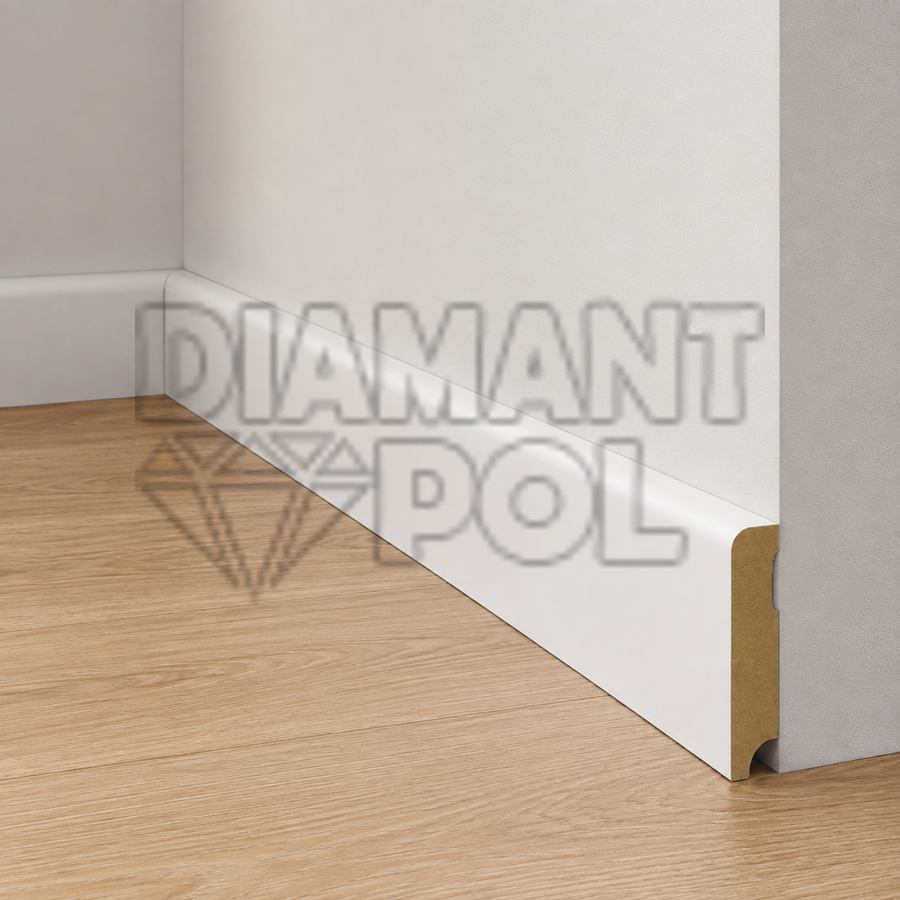Плінтус Classen Furie Pure+ Білий 58 мм 57125 фото, характеристики, купити