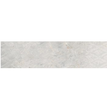 Плитка керамогранітна Decor Geo White Masterstone Сerrad 1197 X 297 X 8 полір.