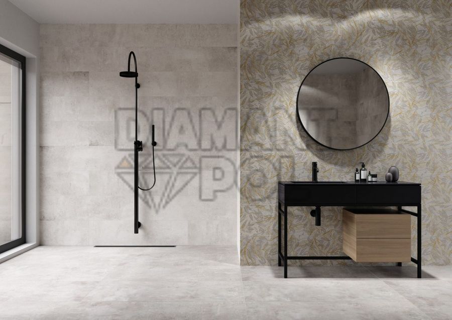 Плитка керамогранитная White Dekor Flower Softcement Cerrad 1197 x 297 x 8 39919 фото, характеристики, купить
