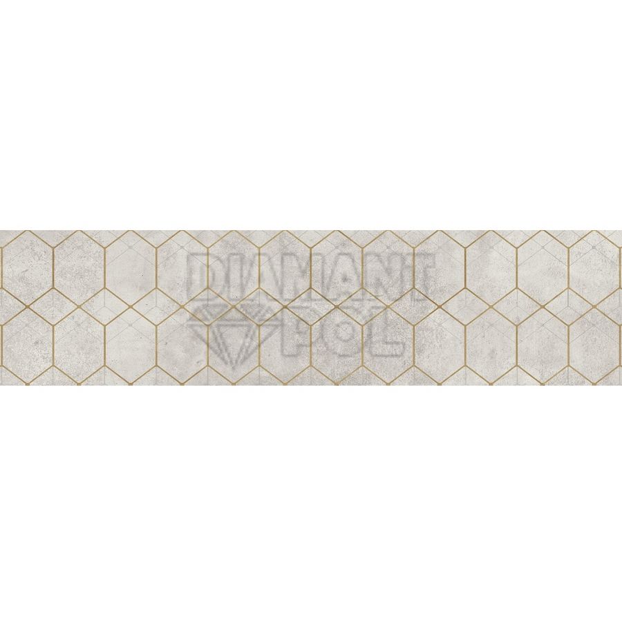 Плитка керамогранитная White Dekor Geo Softcement Cerrad 1197 x 297 x 8 полир.