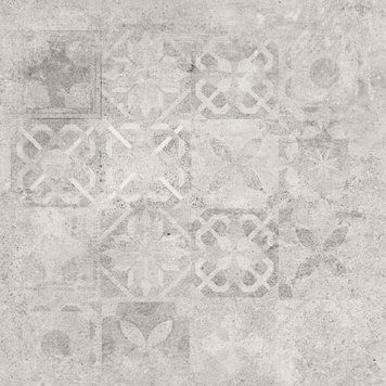 Плитка керамогранітна White Dekor Patchwork Softcement Cerrad 597 x 597 x 8 полір. 39916 фото, характеристики, купити
