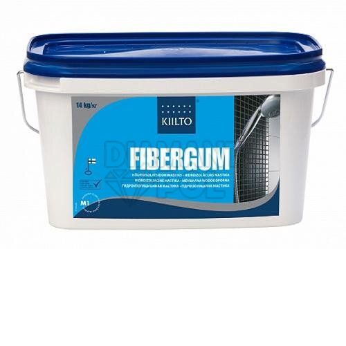 Kiilto Fibergum гидроизоляционная мастика 1л