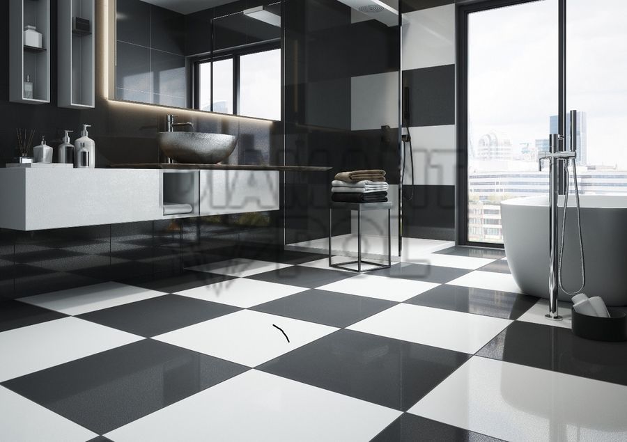 Плитка керамогранитная Black Cambia Cerrad 597 x 597 x 8 Lap. 39518 фото, характеристики, купить