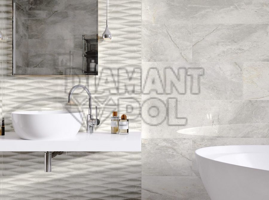 Плитка керамогранітна Decor Waves White Masterstone Сerrad 1197 X 297 X 8 30063 фото, характеристики, купити
