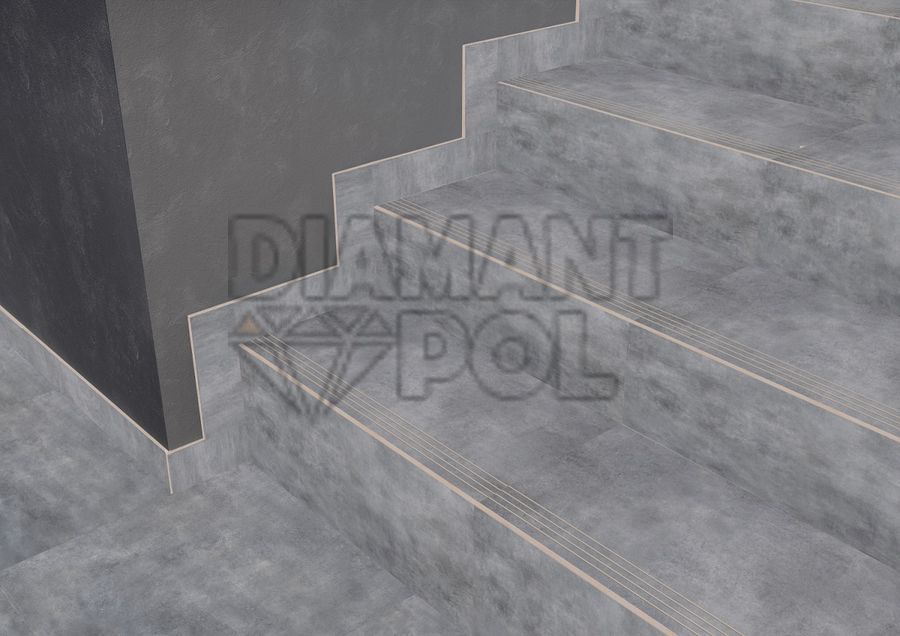 Ступени из керамогранита Steel Batista Cerrad 597 x 297 x 8.5 Lap. 39428 фото, характеристики, купить
