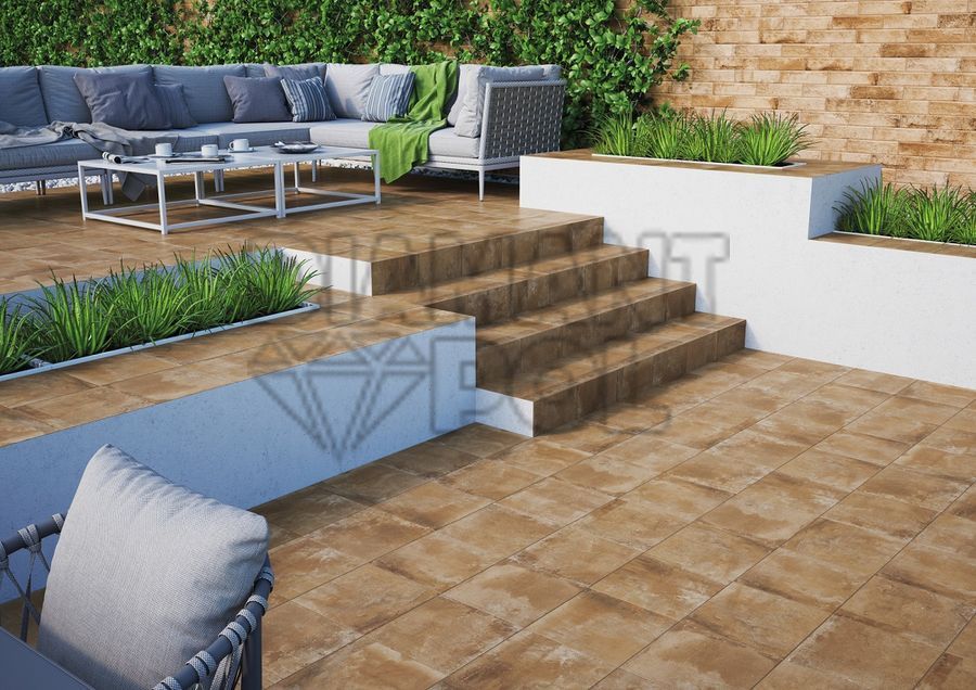 Ступени угловые клинкерные Honey Piatto Cerrad 300 x 300 x 9 39376 фото, характеристики, купить