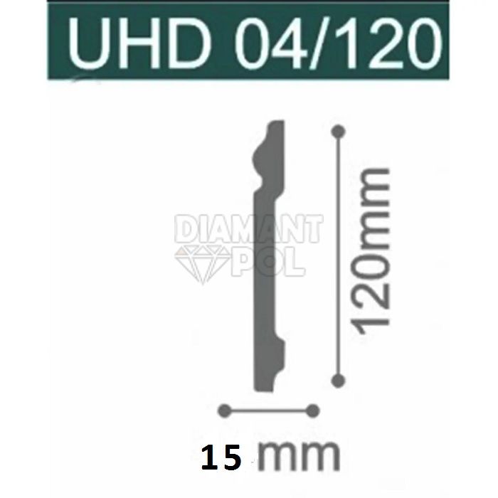 Плинтус Solid UHD 04/120