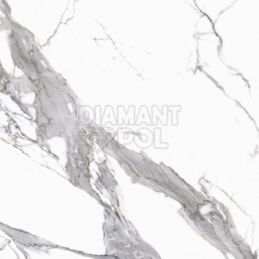 Плитка керамогранітна White Calacatta Cerrad 597 x 597 x 8 полір.