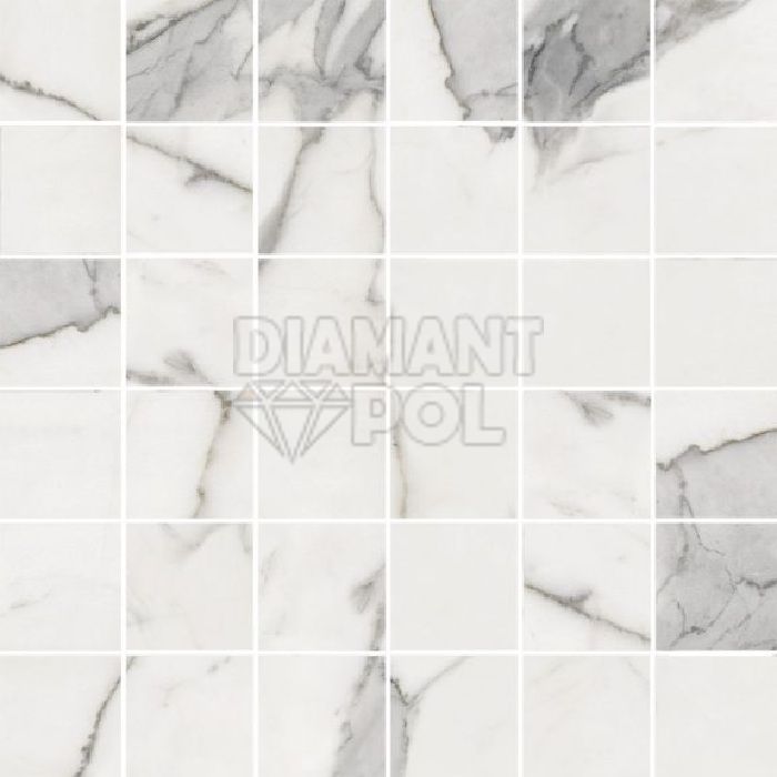 Плитка керамогранитная Mozaika White Calacatta Cerrad 297 x 297 x 8 полир.