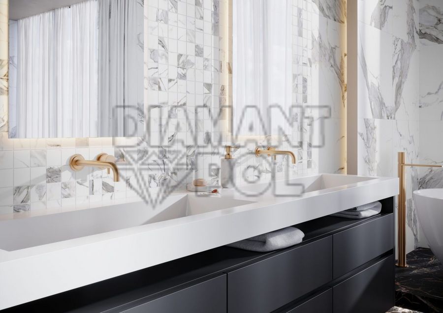 Плитка керамогранітна Mozaika White Calacatta Cerrad 297 x 297 x 8 19972 фото, характеристики, купити