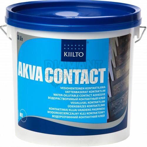 Клей контактный водорастворимый Kiilto Akva Contact